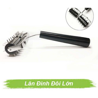 Lăn đinh đôi inox lớn ( trục ) dụng cụ massage trị liệu
