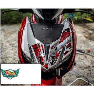 Tem rời Winner X Kingdrag đỏ đen bạc -1