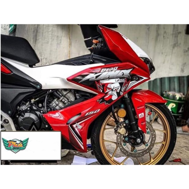 Tem rời Winner X Kingdrag đỏ đen bạc -1