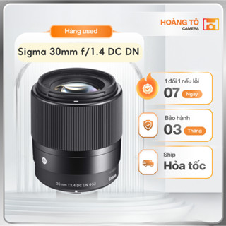 Ống Kính Sigma 30mm F1.4 DC DN (For Sony E, Fuji, Canon M) cũ đẹp