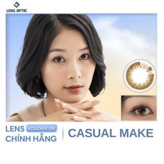 [DATE T9/2025] Kính áp tròng SEED 1 ngày màu Casual Make - LENS SEED