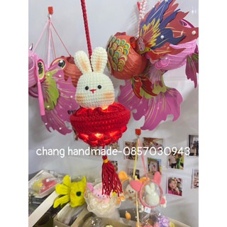 [hàng od] lồng đèn handmade làm từ len