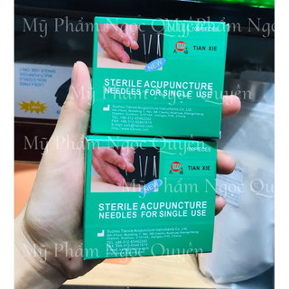 Hộp 100 kim đốt nốt ruồi, mụn thịt