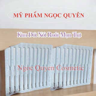 Hộp 100 kim đốt nốt ruồi, mụn thịt