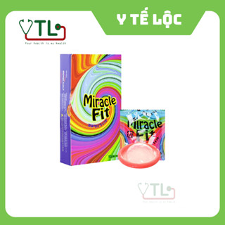 Bao cao su Sagami Miracle Fit (Hộp 10) kích cỡ nhỏ Ôm sát 49mm