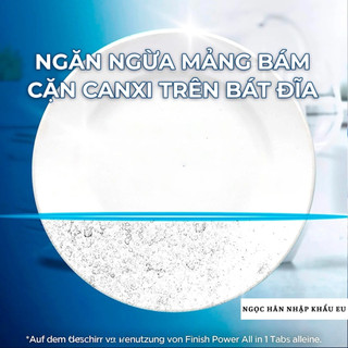 Muối dùng cho máy rửa chén bát Finish Salt 1kg