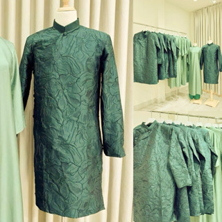   BIGSIZE 8XL HOẢ TỐC 2H  ÁO DÀI NAM LỤA GẤM HOA NỔI XANH ĐỎ DÀY DẶN MẶC BÊ BƯNG QUẢ ĐI TIỆC CƯỚI HỎI 