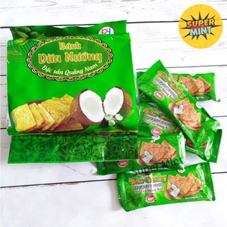 Bánh dừa nướng đặc sản quảng nam - loại đặc biệt ngon - đồ ăn vặt supermint
