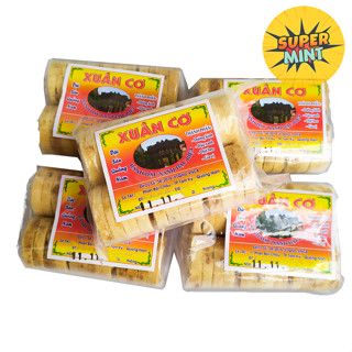   Siêu ngon  Bánh đậu xanh nhân thịt - ĐẶC SẢN HỘI AN  bánh đậu xanh mặn  - Bánh kẹo tết Super Mint 