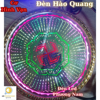 Đèn hào quang hoa sen 30cm và 40cm