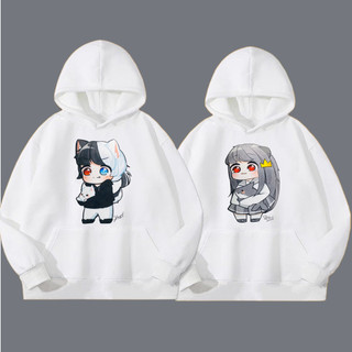 Áo Hoodie màu trắng in hình hero team cực chất đủ size cho bé trai bé gái