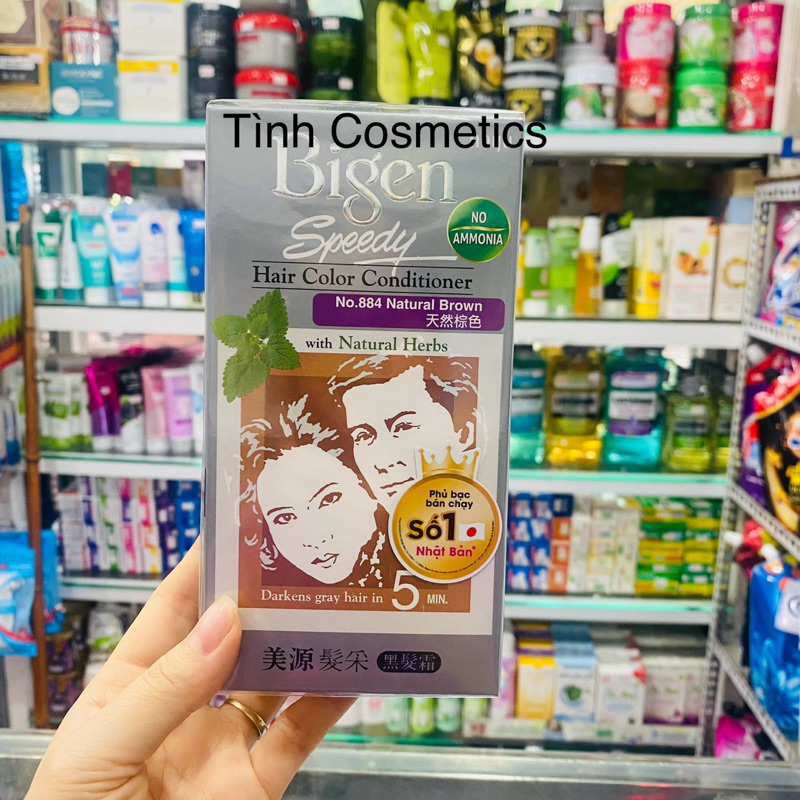 Thuốc nhuộm tóc phủ bạc Bigen 884