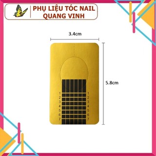 Khuôn giấy nối móng - 100 miếng