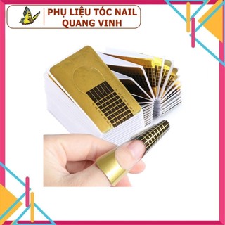 Khuôn giấy nối móng - 100 miếng