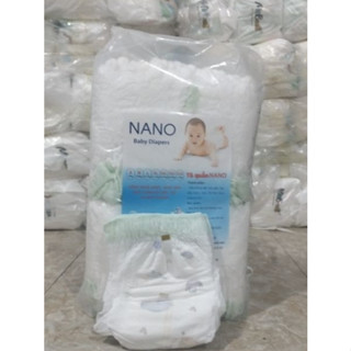 Combo 100 miếng bỉm quần NANO thấm hút tốt cho bé tè nhiều mặc qua đêm thoải mái