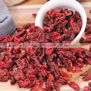 Sơn thù du khô 100g, đã tách hạt, màu đỏ, đẹp, không lẫn tạp chất - Chợ Thảo Dược Việt