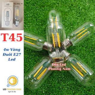 Đèn EDISON T45 - 4w (Vàng), Đèn Led Trang Trí