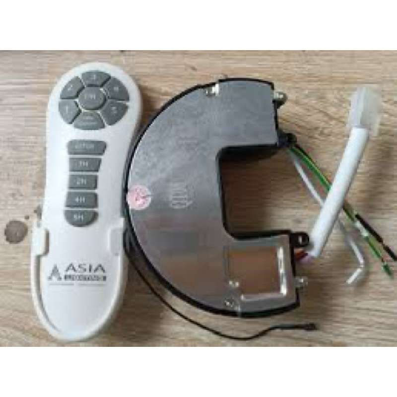 (Chỉ dùng cho quạt Asia  ligting)  Bộ nhận tín hiệu quạt trần  và điều khiển  Asia lighting