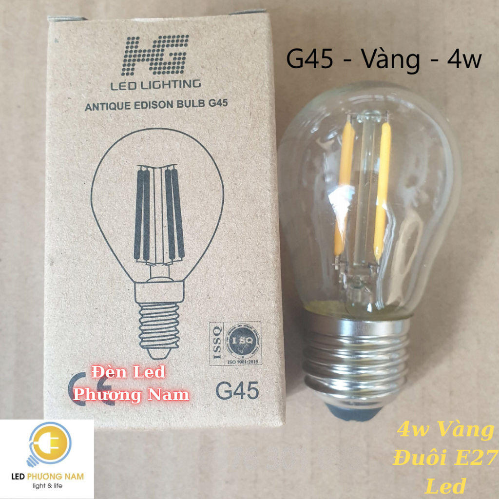 BÓNG ĐÈN Led EDISON G45