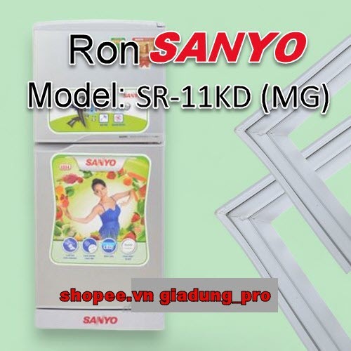 Ron tủ lạnh Sanyo SR - 11KD (MG)  (kiểu bắt vít)