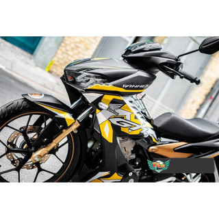 Tem Rời Winner X GTR  Đen vàng (K) -1