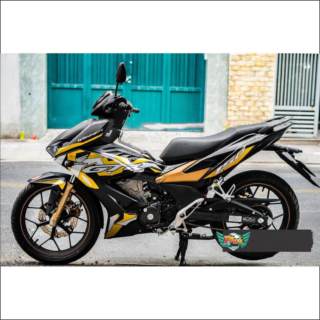 Tem Rời Winner X GTR  Đen vàng (K) -1