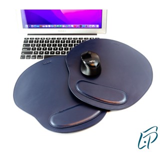 Miếng lót chuột LAPELLE bằng da bò thật có đệm kê tay chống mỏi nhiều màu sắc - Bàn di chuột da cao cấp di chuột mượt mà