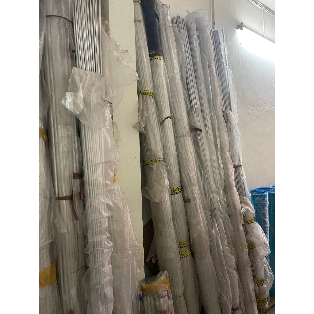 Ống Nhôm Phi 16 dày 1mm dài 3m ( cắt ngắn 3 đoạn 1m cho dễ vận chuyển )