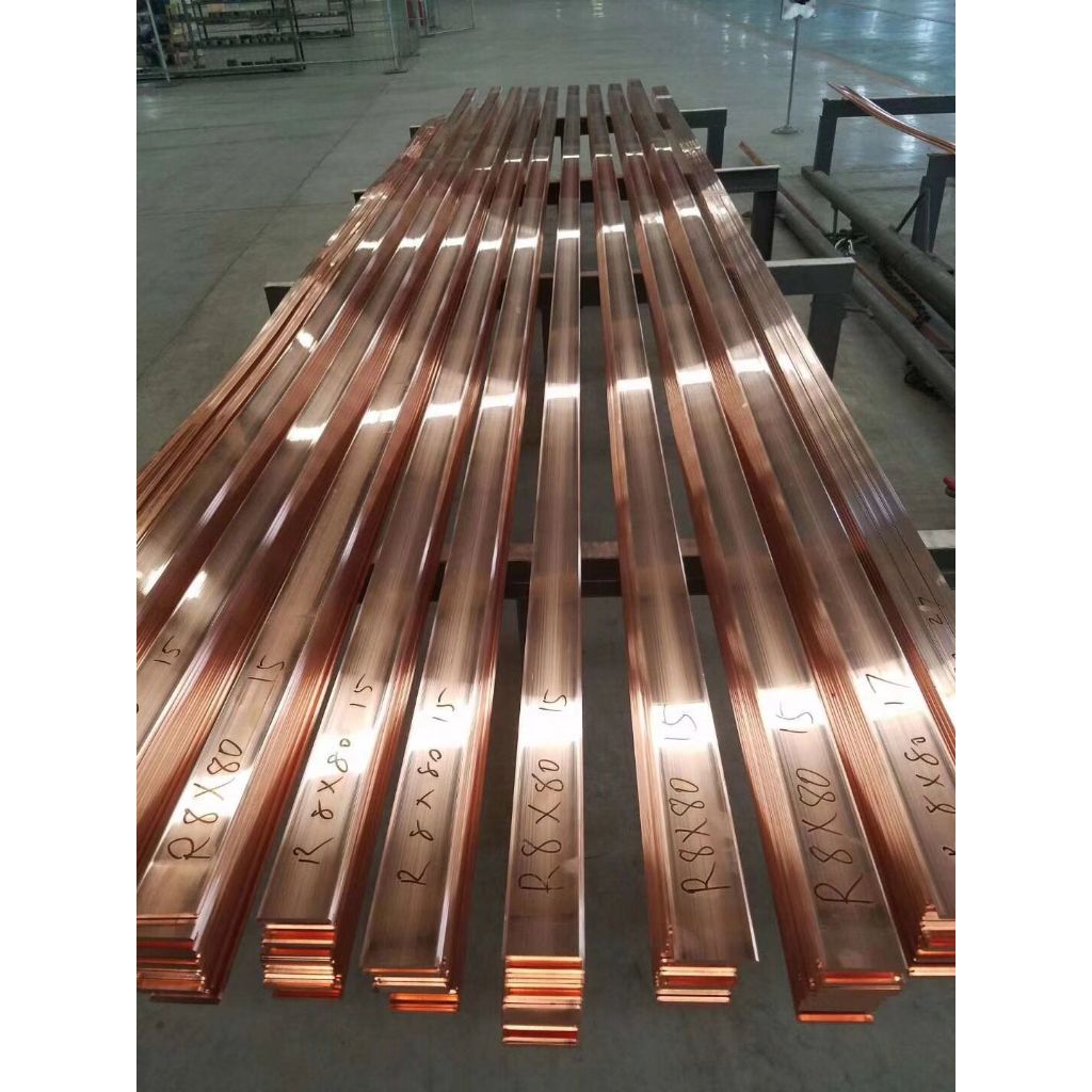 Đồng Thanh cái đỏ 30x3mm Dài 1 mét
