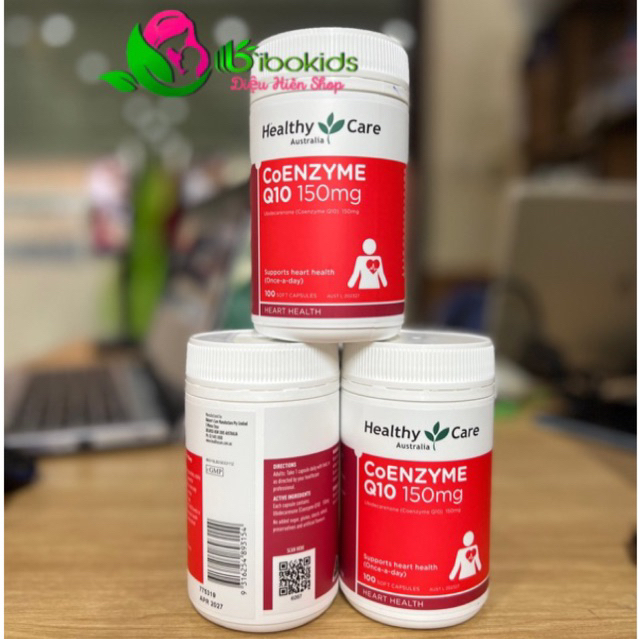 Viên Uống bổ tim Coenzyme Q10 150Mg Healthy Care
