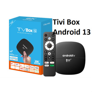 Đầu tivi box TV98 android 13 bluetooth 4.0 video 8k wifi kép 2.4g/5g