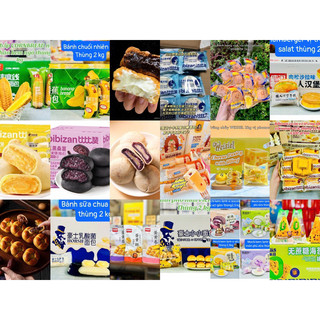 Sỉ thùng 2kg bánh mix các vị chuẩn các hãng hot trên thị trường