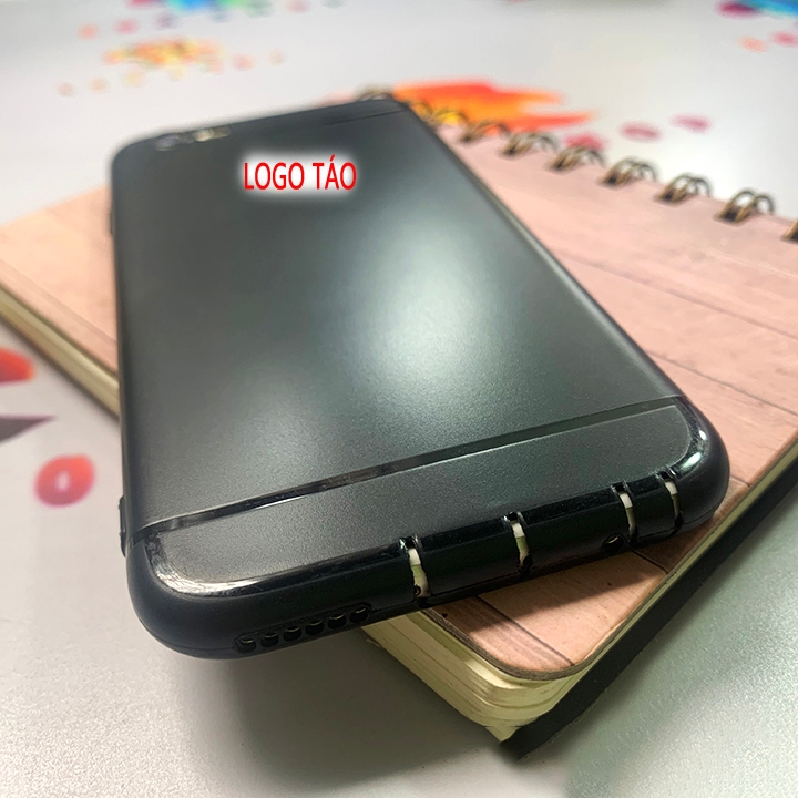 Ốp lưng cho iPhone 6 plus / 6S Plus nhựa dẻo - đen