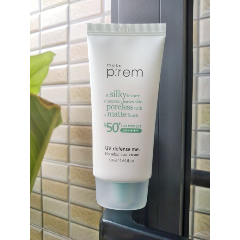 Kem chống nắng Make prem phiên bản xanh lá