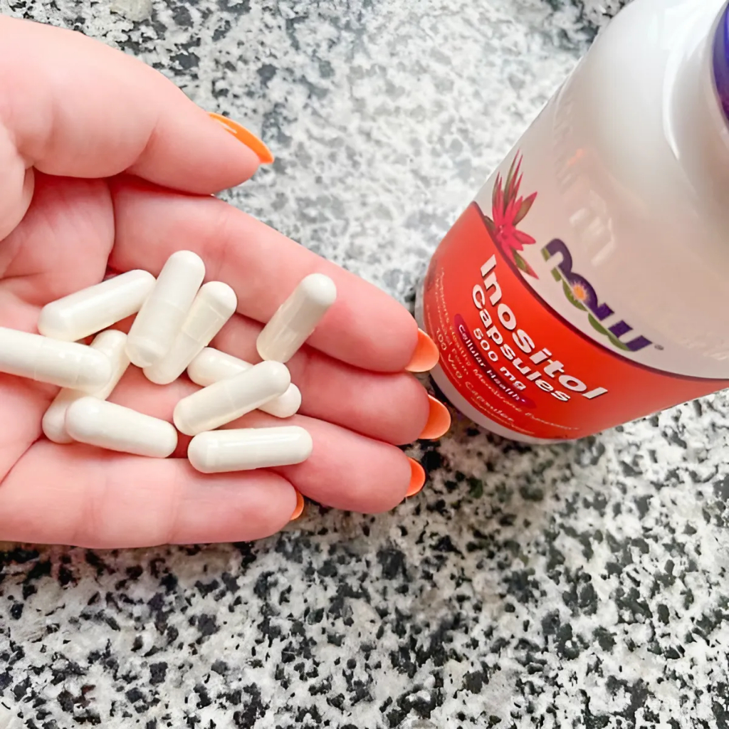 Viên uống Inositol Now (100 viên) giảm stress, cải thiện chức năng não, hỗ trợ rối loạn chuyển hóa