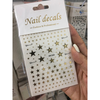 [Phụ Kiện Nail Chính Hãng]Sticker Dán Móng Hình Ngôi Sao