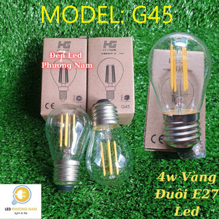 [COMBO 2 ] Bóng Đèn Led EDISON G45 [ Giả Sợi Đốt ]