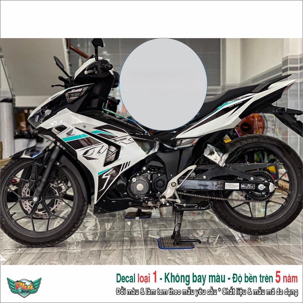 Tem rời Winner V3 trắng GTR (4)