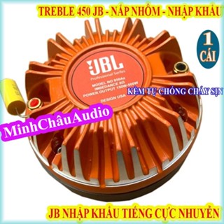 CỦ LOA TREBLE KÈN JB 450 COIL 44,4 NẮP NHÔM CAM MẶT BÍCH NHẬP KHẨU - GIÁ 1 LOA