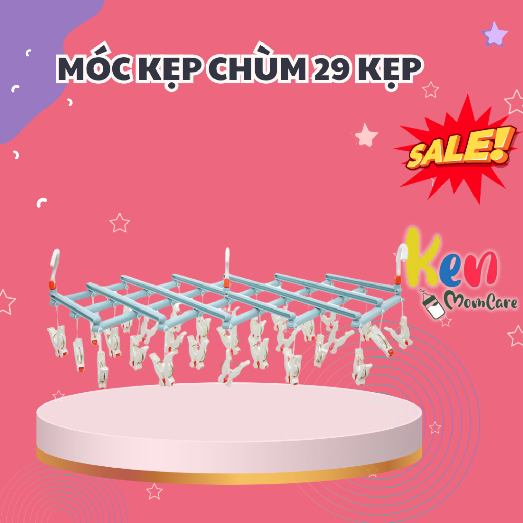 MÓC KẸP CHÙM 29 KẸP