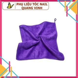 Khăn làm nail, khăn treo bếp 30*30cm