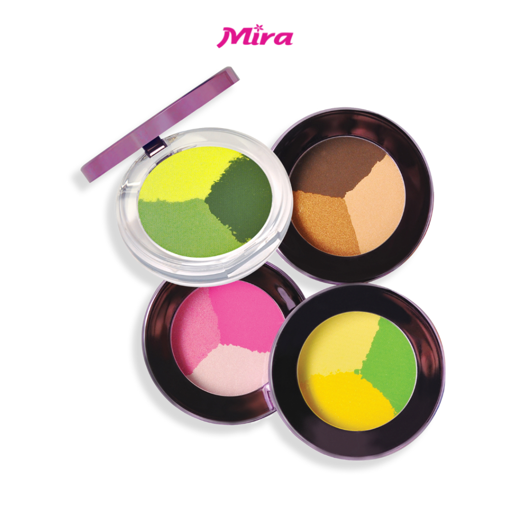 Phấn Mắt Mira Tricolor Eyeshadow 3 Màu Thời Trang B588
