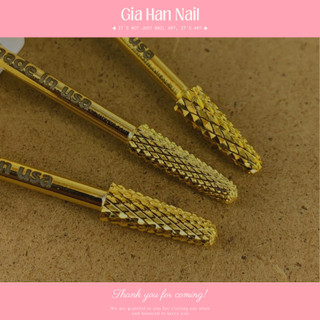  Đầu mài vàng đầu mài gel nail đầu mài bột chuyên dụng - GIA HAN Nail 