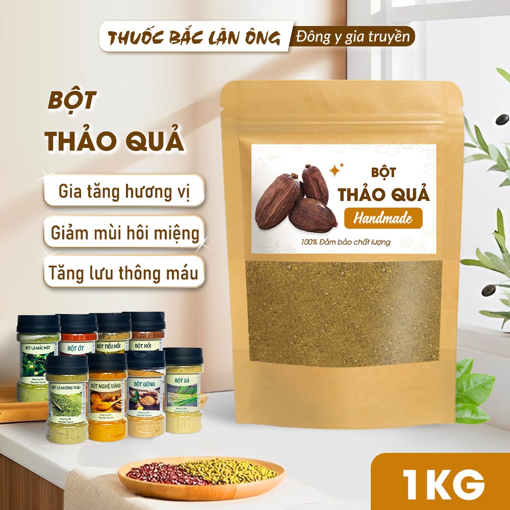 Bột Thảo Quả nguyên Chất 1kg