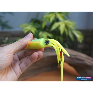 Mồi Mềm OBS Squid - Mực Dạ Quang | 60g-15cm