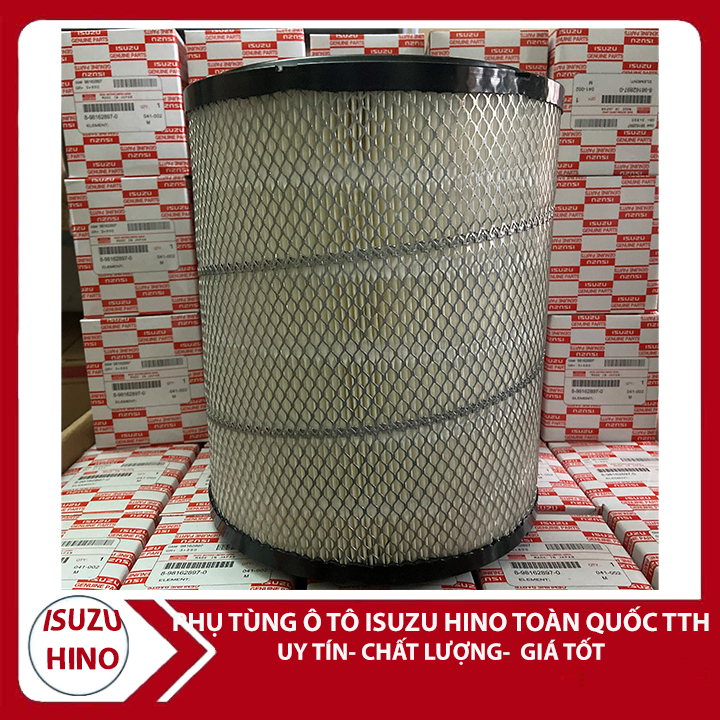 Lọc gió Isuzu 5 tấn euro 2; Isuzu 3,5 tấn euro 2; isuzu QKR ,NLR, NMR , NPR, NQR euro 2