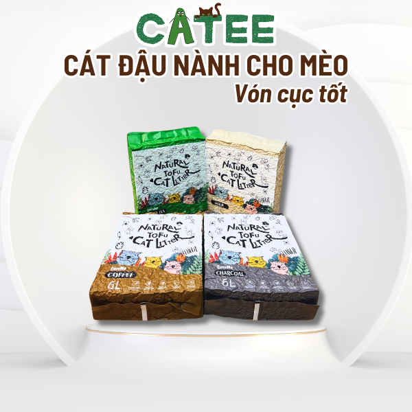 Cát đậu nành cho mèo Tofu Catsme 6L