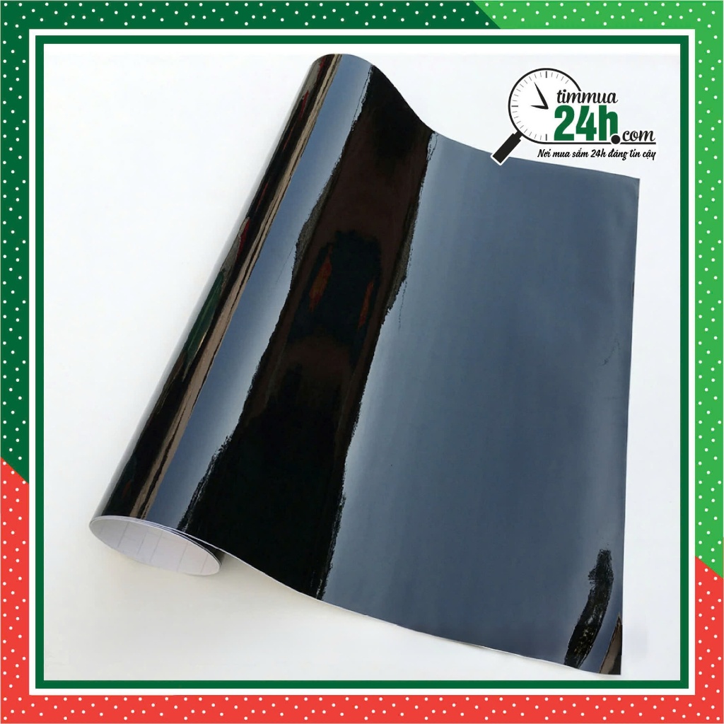 Decal Đen Bóng chuyên để dùng dán xe máy, hồ cá cảnh, dán kính, trang trí, siêu dính