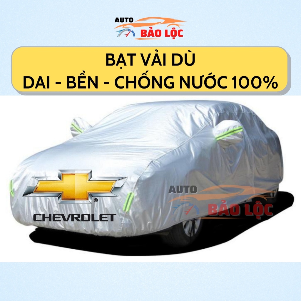 Bạt Phủ Ô Tô Vải Dù Chevrolet Spark, Colorado, Trailblazer, Aveo, Cruze, Orlando, Captiva - Auto Bảo