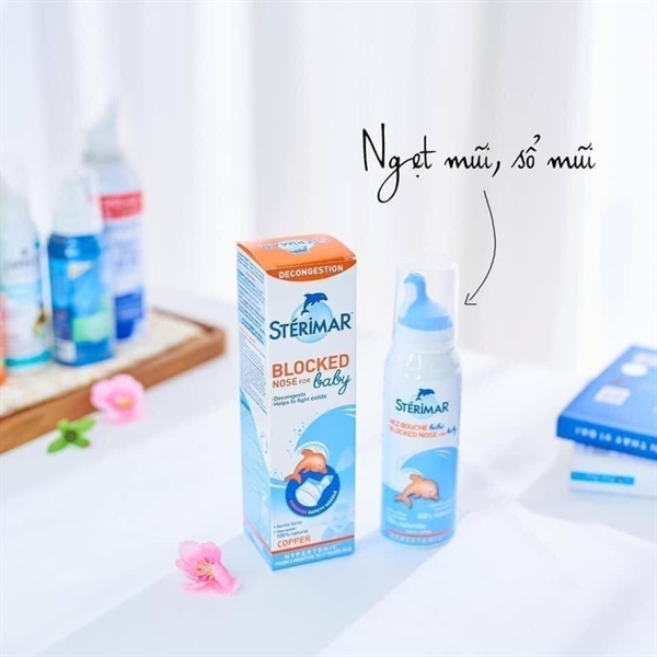 Xịt muối biển Sterimar 100ml